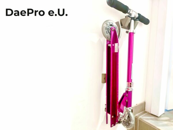 Scooterhalter Set "DaePro P1" | Scooterhalterung Wandhalterung – Bild 2